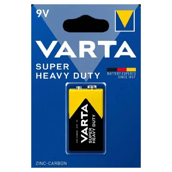 Varta Super Heavy Duty 9v Pil - Görsel 6