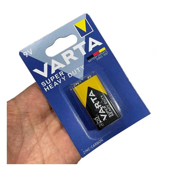 Varta Super Heavy Duty 9v Pil - Görsel 7