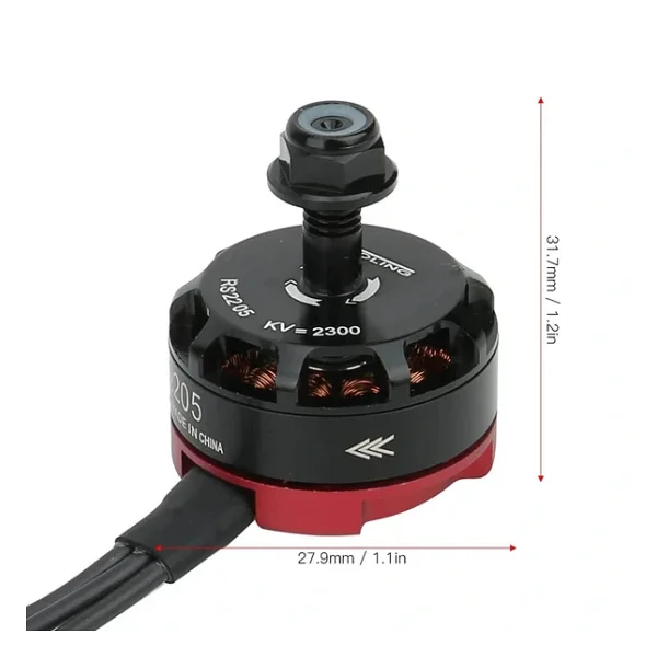 Rs2205 2300kv Fırçasız Motor Cw - Fpv Yarış Uyumlu - Görsel 7
