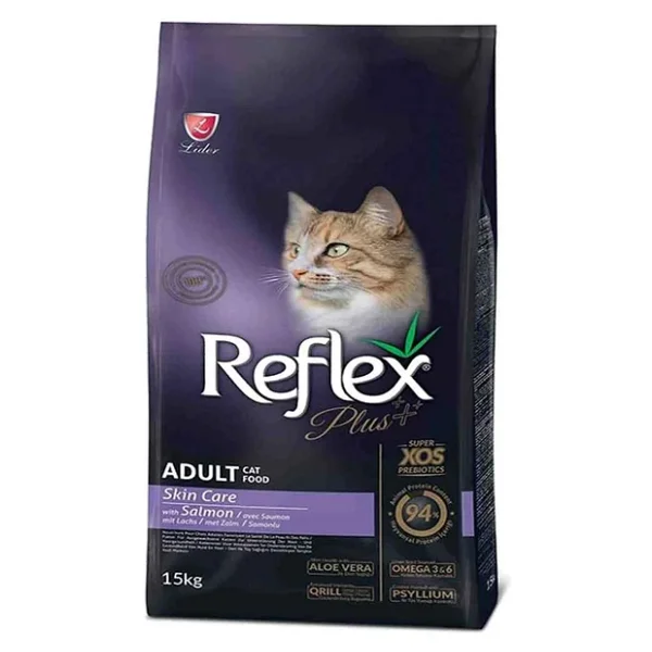 Reflex Plus Skin Care Somonlu 15 Kg Yetişkin Kedi Maması - Görsel 6