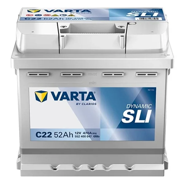 Varta Blue Dynamic C22 12 V 52 Ah 470 Cca Akü - Görsel 4