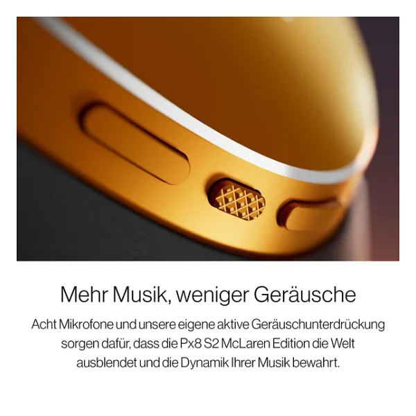 Bowers & Wilkins PX8 S2 McLaren Edition ANC Kulak Üstü Bluetooth Kulaklık - Görsel 8