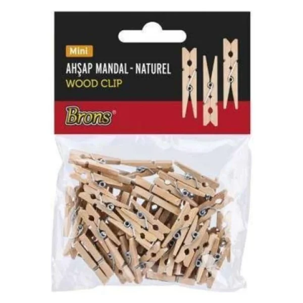 Brons Mandal Ahsap Naturel Mini Br-909 - Görsel 6