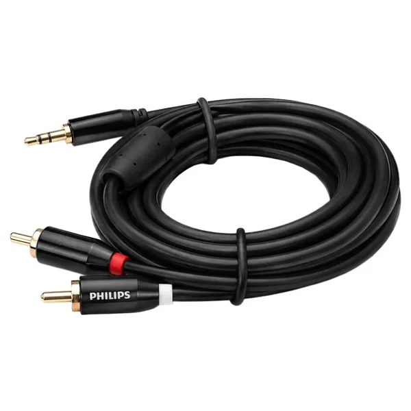 Philips Swr2121b/93 2 Metre 3.5mm Stereo 2 Rca Aux Ses Kablosu - Görsel 4