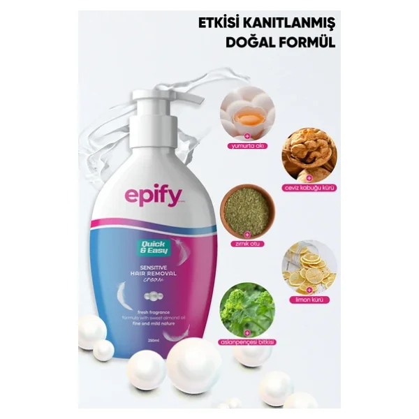 Epify Tüy Dökücü Krem 250 Ml - Görsel 4