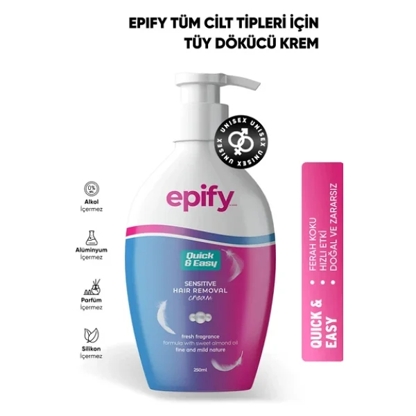 Epify Tüy Dökücü Krem 250 Ml - Görsel 3