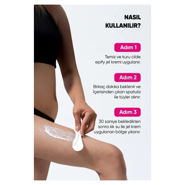 Epify Tüy Dökücü Krem 250 Ml - Görsel 5