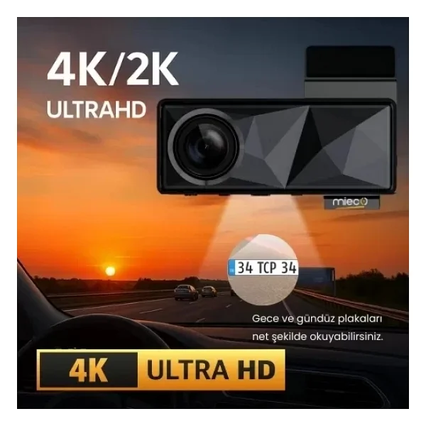 Mieco A11 Ön ve Arka Araç Kamerası Seti - Görsel 7