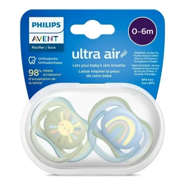 Philips Avent Scf085/58 Ultra Air 0-6 Ay 2'li Emzik - Görsel 8