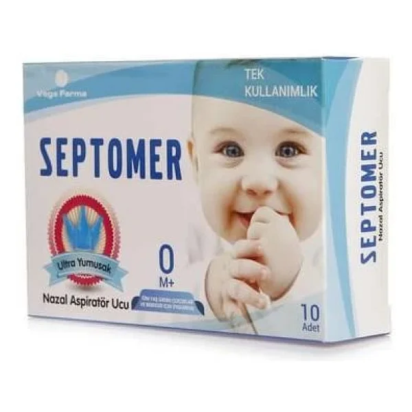 Septomer 10'lu Nazal Aspiratör Ucu - Görsel 3