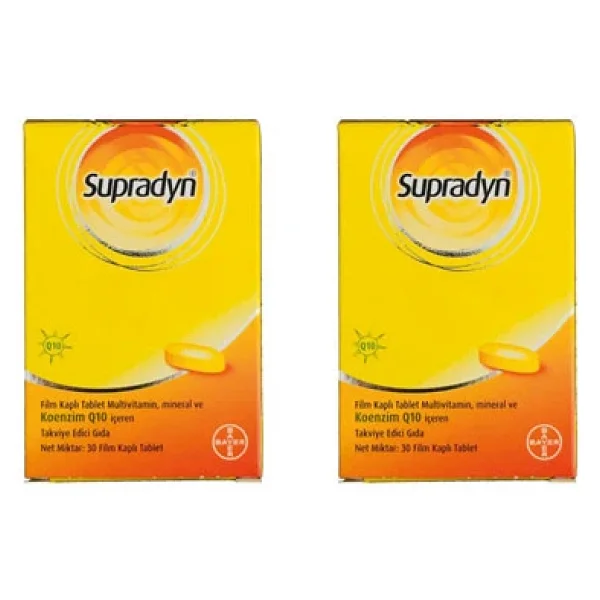 Supradyn Daily Koenzim Q10 30 Tablet 2'li - Görsel 4