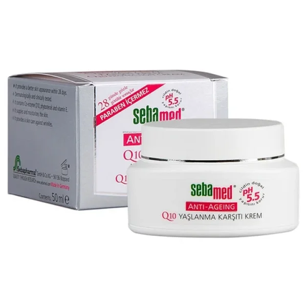 Sebamed Q10 Anti Age Yaşlanma Karşıtı 50 Ml Yüz Kremi - Görsel 4