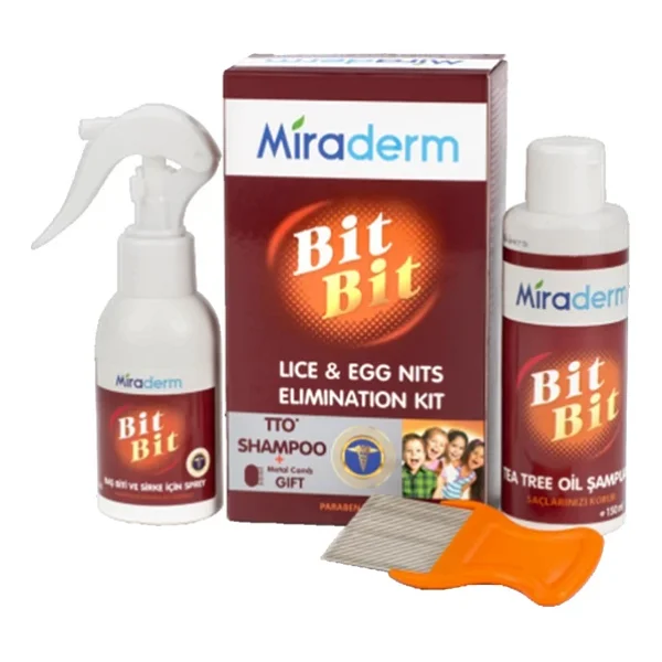 Miraderm Bit Şampuan 150 Ml + Bit Spreyi 100 Ml - Görsel 7