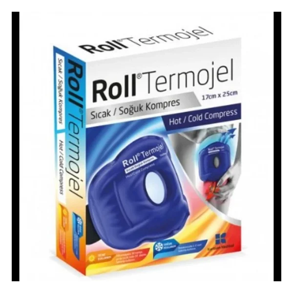 Roll Termojel 17cm X 25cm Diz İçin Sıcak Soğuk Kompress - Görsel 3
