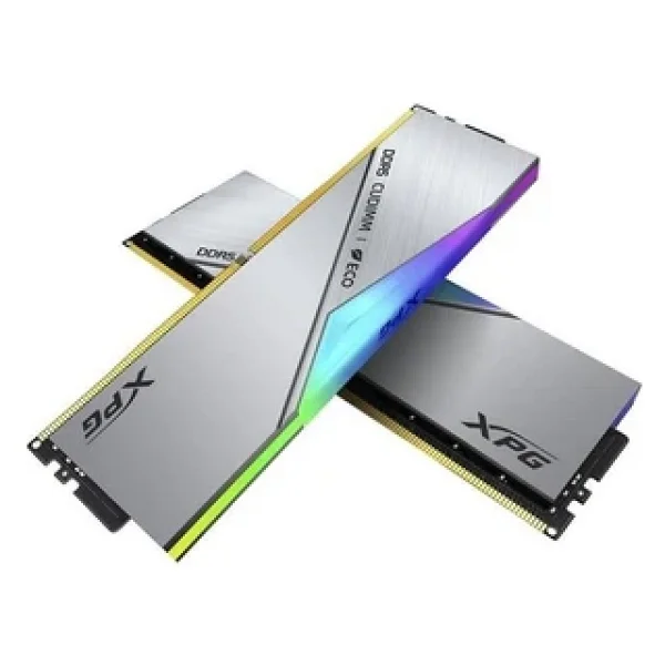 Xpg Lancer Silver RGB 48 GB (2x24) 8400 MHz Cl40 Ax5cu8400c4024g-Dclacrsg DDR5 RAM - Görsel 2