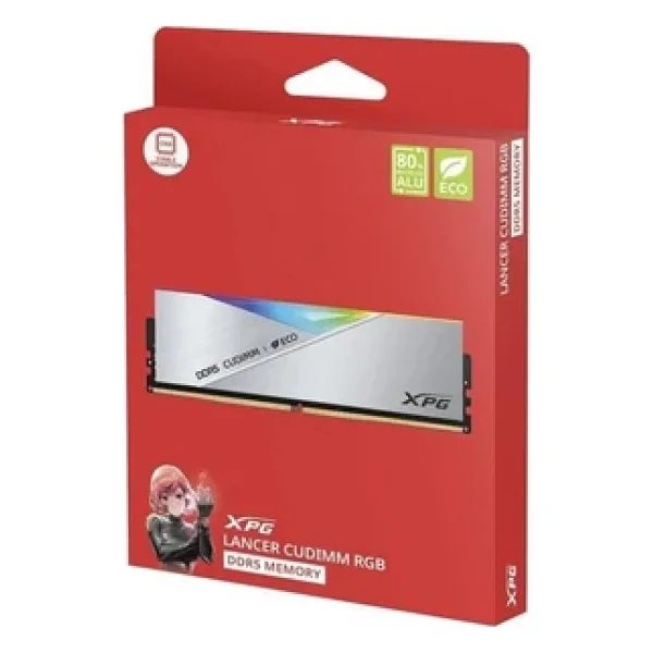 Xpg Lancer Silver RGB 48 GB (2x24) 8400 MHz Cl40 Ax5cu8400c4024g-Dclacrsg DDR5 RAM - Görsel 5