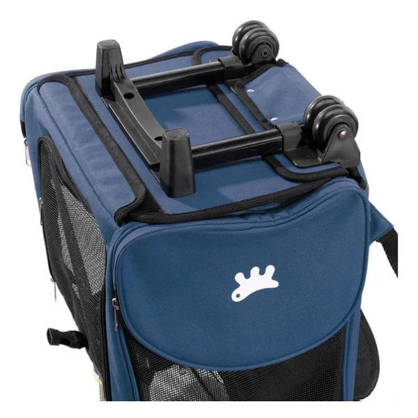 Ferplast Trolley Tekerlekli Çekçekli Sırt Taşıma Çantası - Mixcolor - Görsel 8