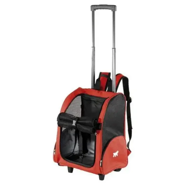 Ferplast Trolley Tekerlekli Çekçekli Sırt Taşıma Çantası - Mixcolor - Görsel 3