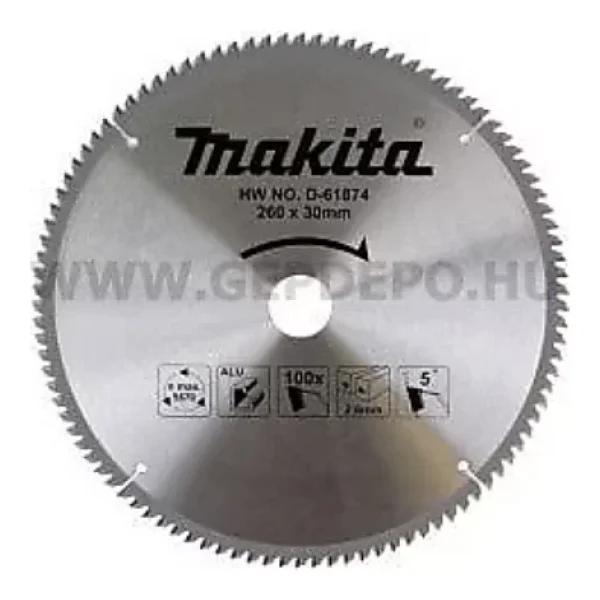 Makita D-61874 Daire Testere Bıçağı - Görsel 3