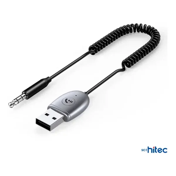 Schitec Usba Bluetooth 5.1 Araç Kiti Hifi Ses Alıcı 3.5mm Aux Adaptör Dönüştürücü Bt770 - Görsel 5