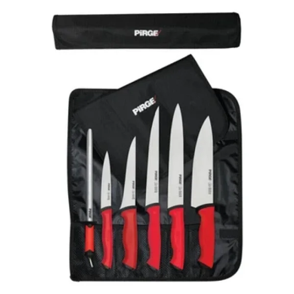 Pirge Duo 35197 Çantalı 6 Parça Bıçak Seti - Görsel 6