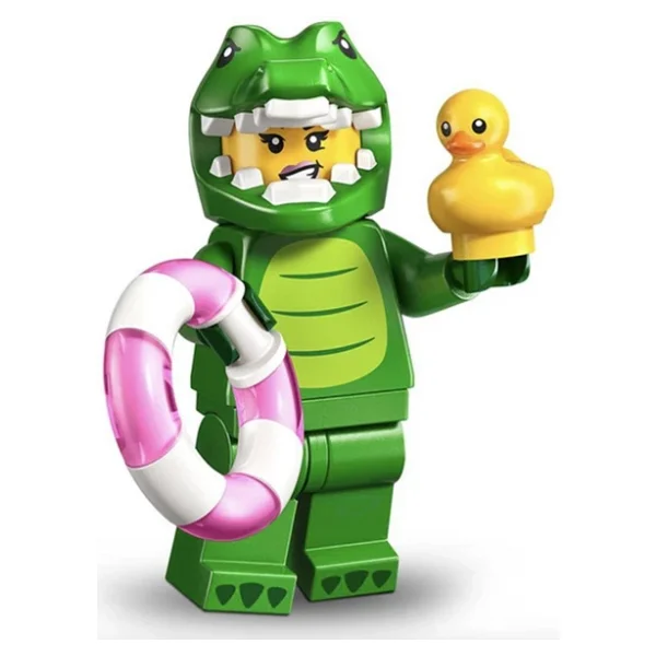 Lego 71051 Minifigures Hayvanlar Seri 28 Crocodile Costume - Görsel 5