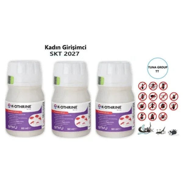 Bayer Envu-K-Othrine Sc50 Ml (3 Adet) Kokusuz, Karınca -Böcek- Sinek- Hamamböceği 2027 - Görsel 5