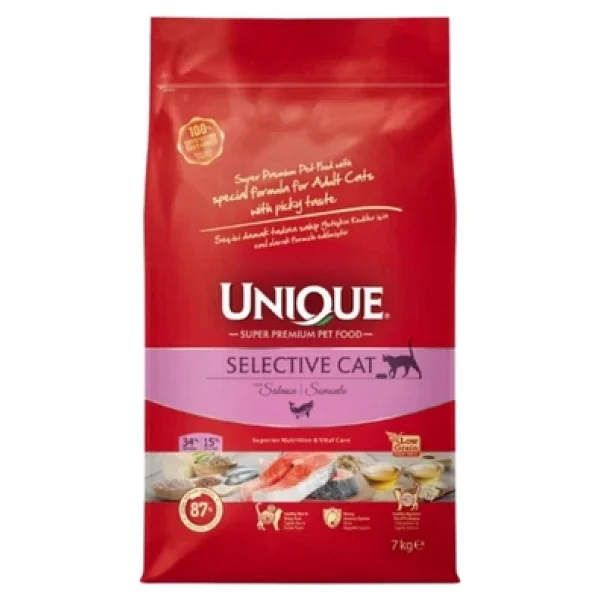 Unique Selective Somonlu 7 Kg Yetişkin Kedi Maması - Görsel 7