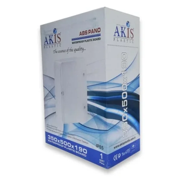 Akiş Akab-350190 Opak Kapaklı Abs Plastik Elektrik Panosu 35x50x19 Cm - Görsel 4