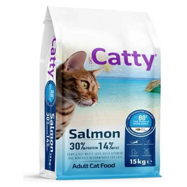 Catty Somonlu 15 Kg Yetişkin Kedi Maması - Görsel 8