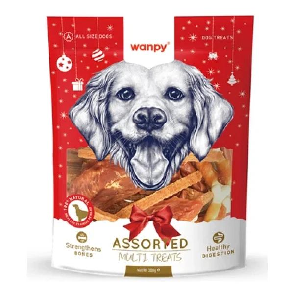 Wanpy Karışık Yılbaşı Özel 300 Gr Köpek Ödül Maması - Görsel 8