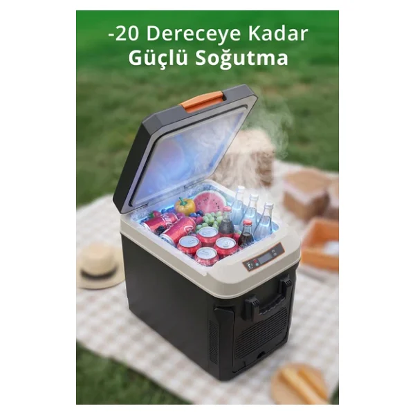 Kiwi Kım-4753 12-24 V 40 Lt Araç Buzdolabı - Görsel 6