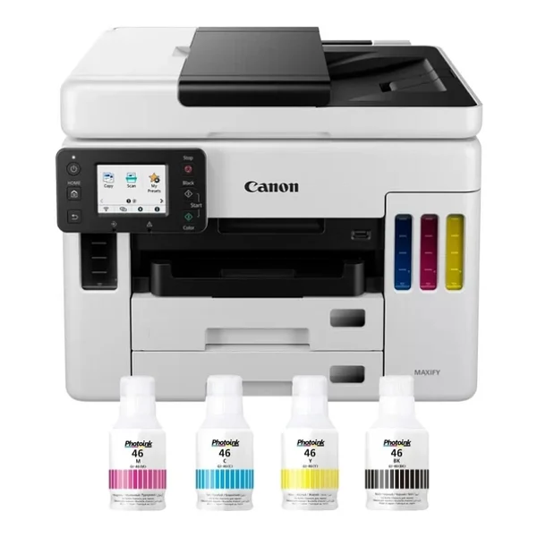 Canon Maxify Gx7040 Wi-Fi + Tarayıcı + Fotokopi + Faks Renkli Çok Fonksiyonlu Tanklı Mürekkep Püskürtmeli Yazıcı - Görsel 8