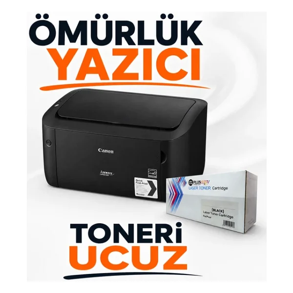 Canon İ-Sensys Lbp6030b Mono Lazer Yazıcı - Muadil Tonerli - Görsel 4