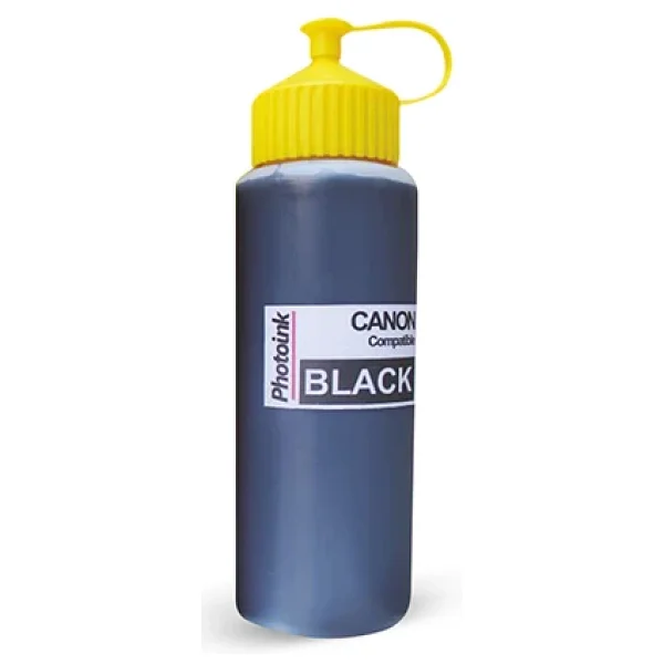 Canon Yazıcılar İçin Uyumlu 500 Ml Siyah Mürekkep (Photoınk Akıllı Mürekkep) - Görsel 3