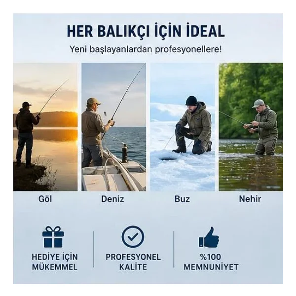 Valkyrie Profesyonel Balıkçılık Seti 270 Parça Sahte Yem Olta Takımı Kutulu - Görsel 7