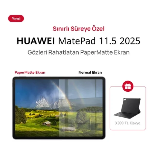 Huawei Matepad 11.5(W09fk) 8/256 Gry+Kb - Beyaz - Görsel 5