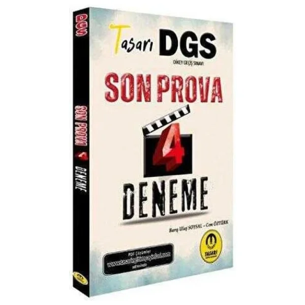 Tasarı Eğitim Yayınları Dgs Son Prova 4 Çözümlü Deneme - Görsel 3