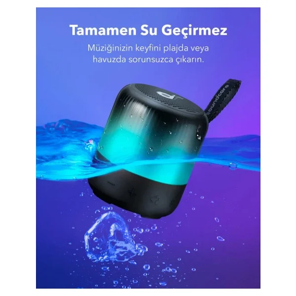Anker Soundcore Glow Mini Bluetooth Hoparlör - Görsel 6