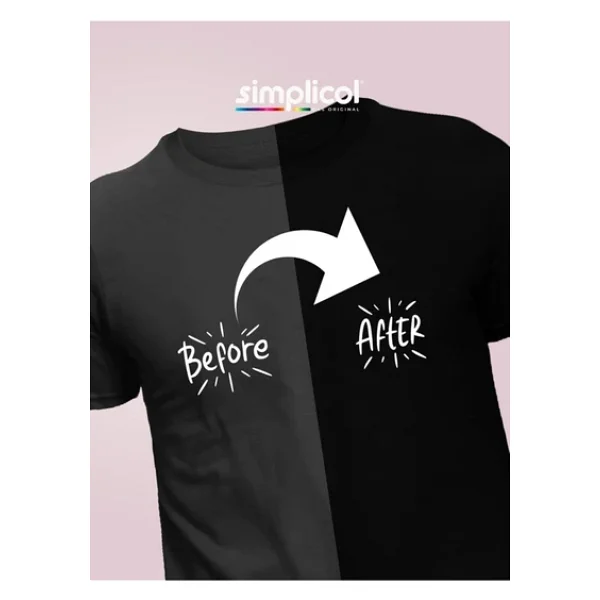 Simplicol Konsantre Siyaha Dönüş Kot, Kanvas, Keten, T-Shirt, Kumaş Boyası Ve Sabitleştirici Toz - Görsel 4