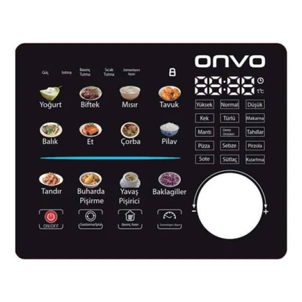 Onvo Ovtc02 6 Lt Çok Amaçlı Pişirici - Görsel 6