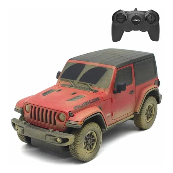 Rastar 1:24 Jeep Wrangler Rubicon Muddy Uzaktan Kumandalı Araba - Görsel 7