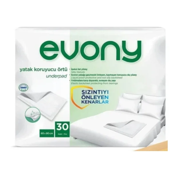 Evony 60x90 Cm 30'lu 6 Adet Yatak Koruyucu Örtü - Görsel 4