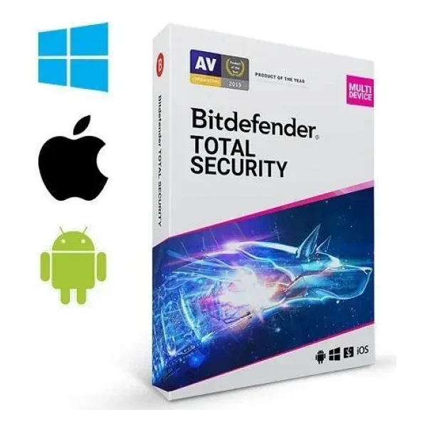 Bıtdefender Total Security Kutu 1yıl 5kullanıcı - Görsel 3