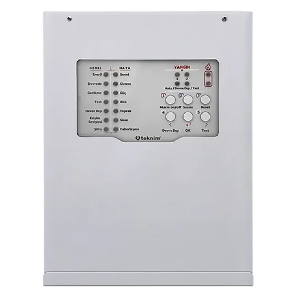 Teknim Tfp-3124 4 Bölgeli Yangın Alarm Paneli - Görsel 8