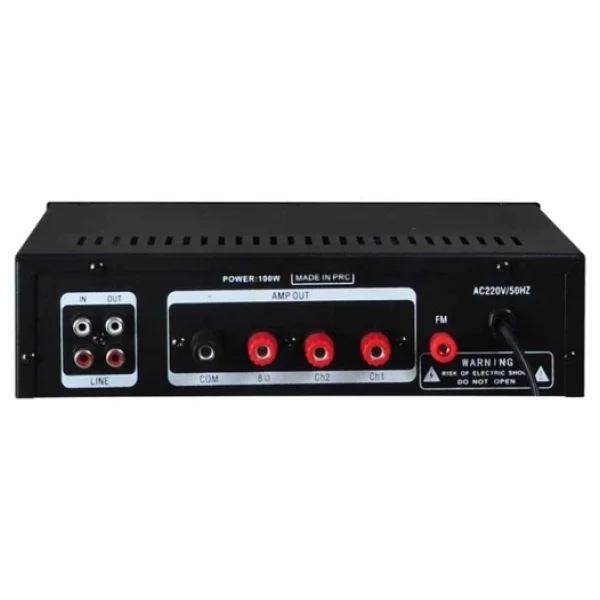 Westa Wm-605u 100 W Trafolu 2 Kanallı Mikser Amfi - Görsel 5