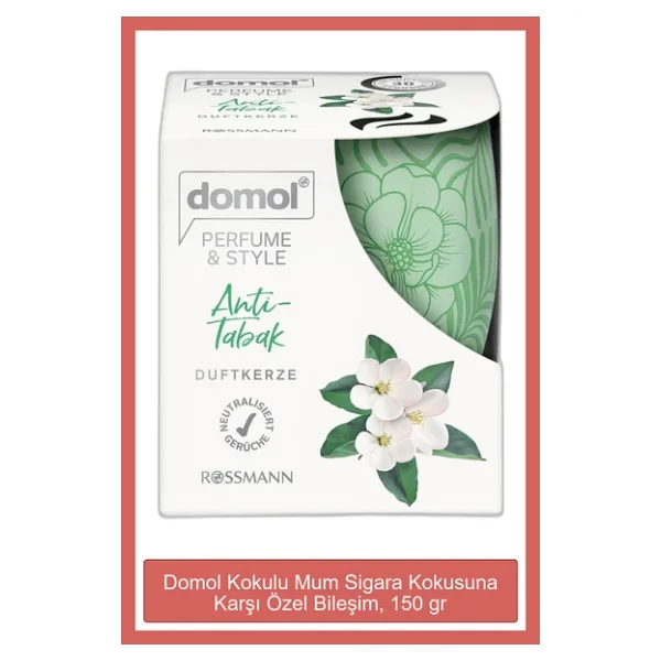 Domol Sigara Kokusuna Karşı Özel Bileşim Kokulu Mum 150 Gr - Görsel 3
