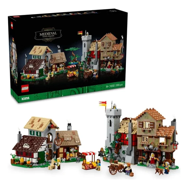 Lego 10332 Icons Medieval Town Square - Görsel 6