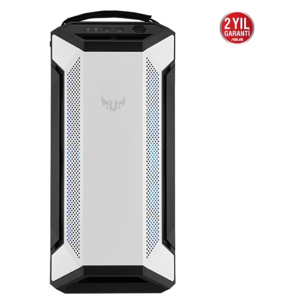 Asus Tuf Gaming Gt501 RGB Fanlı Beyaz E-Atx Oyuncu Kasası - Görsel 3
