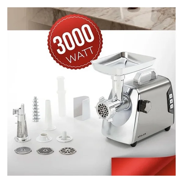 Süsler Sk-3000 3000 W Kıyma Makinesi - Görsel 5